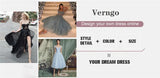 Verngo Chiffon Off-Shoulder Evening Gown | A-Line Formal Dress
