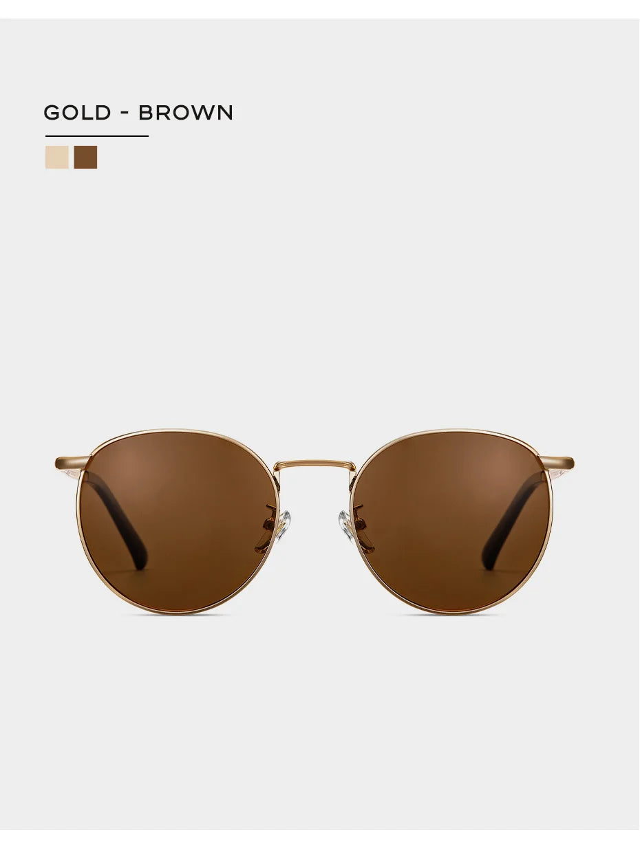 CAPONI Round Polarized Sunglasses for Women – CP1871