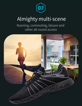 ONEMIX 2026 Men Running Shoes Non-slip Shock Absorption Sneaker Lightweight Tennis Shoe Waterproof Man Breathable Casual Shoes