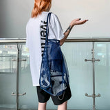 Women's Mesh Tote Bag for Beach & Shopping