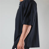 Men's Oversized Cotton Tee – Gym, Street & Everyday Style