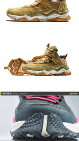 Rax Men Hiking Shoes Waterproof Outdoor Sports Sneakers for Men Trekking Shoes Lightweight Mountain Climbing Shoes Men Antislip