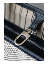 Women's Fashion Shoulder Bag Luxury Designer Handbag Large Capacity Canvas With Genuine Leather Tote For Shopping,Commuting,Work