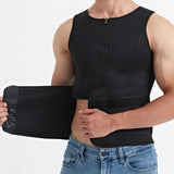 Men Body Shaper Waist Trainer Sauna Suit Sweat Vest Slimming Underwear Weight Loss Shirt Fat Burner Workout Tank Tops Shapewear