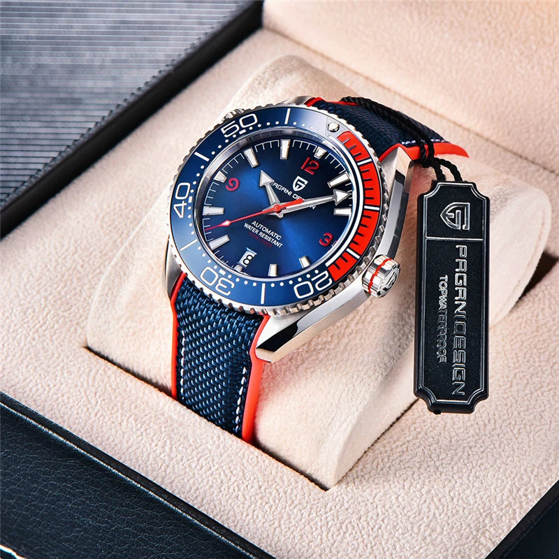 PAGANI DESIGN V2 Classic Luxury Men Automatic Waterproof Watch Top Brand Sapphire Glass  Mechanical Watches Men Gift Relojes