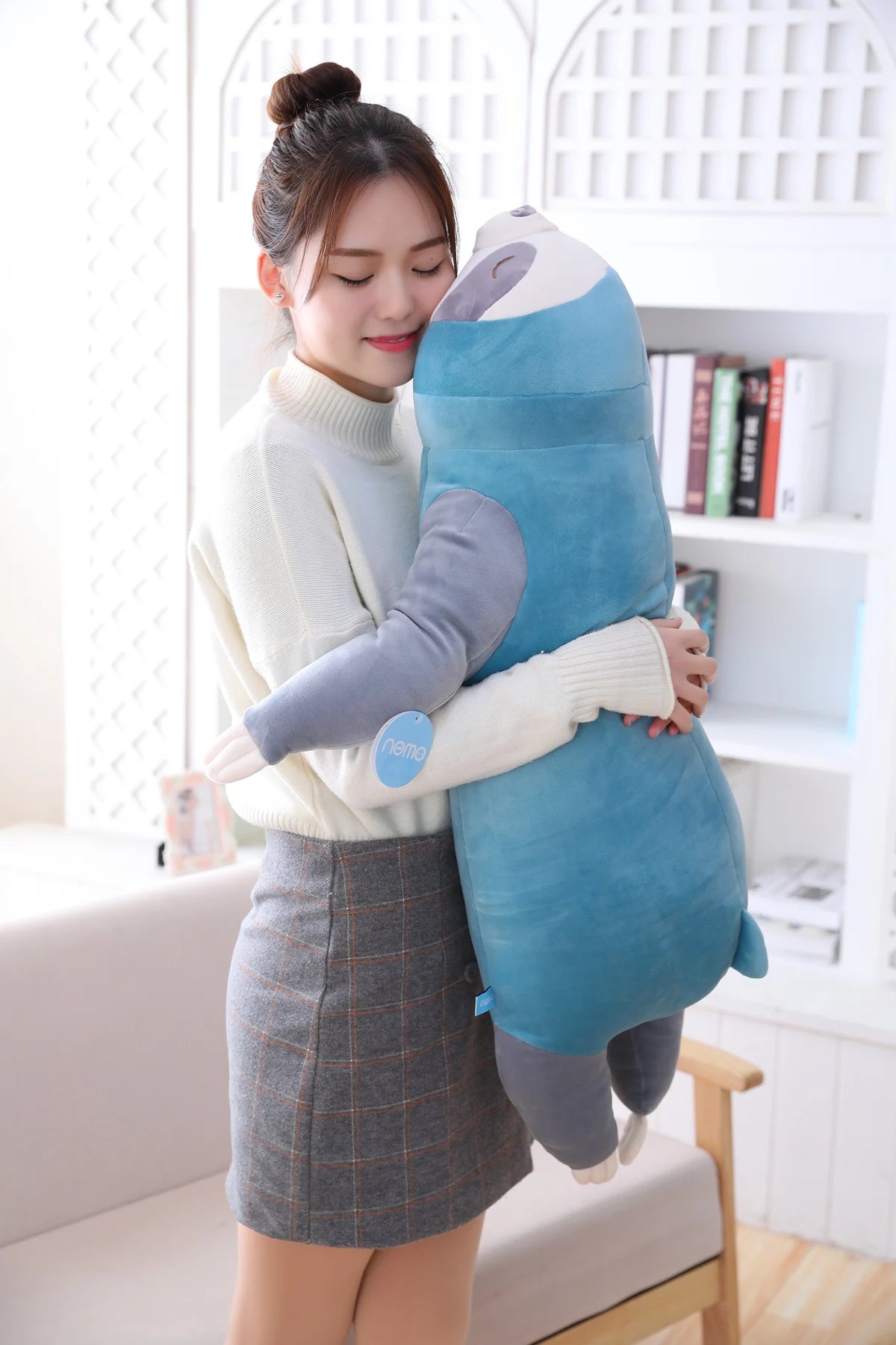 65-100cm Super Soft Stuffed Sloth Toy Plush Cute Sloths Soft Toy Animals Plushie Doll Pillow Birthday Gift