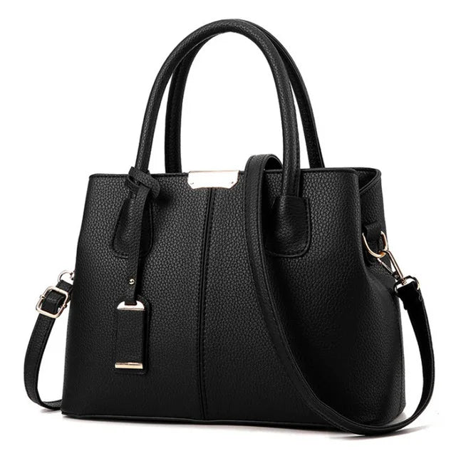 Luxury Women’s PU Leather Designer Tote – Versatile Fashion Shoulder Bag