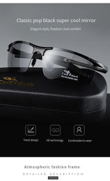Cook Shark Polarized Aluminium Sunglasses for Men