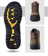 GOLDEN CAMEL Waterproof Hiking Shoes Men and Women Outdoor Anti-Slip Climbing Trekking Shoes for Men 2023 Leather Hiking Boots