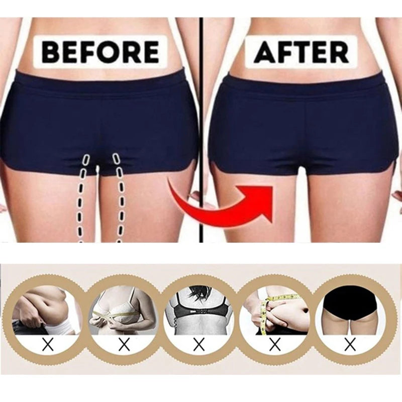 Anti-Cellulite Compression Leggings – High Waist Tummy Control & Thigh Slimming Body Shaper