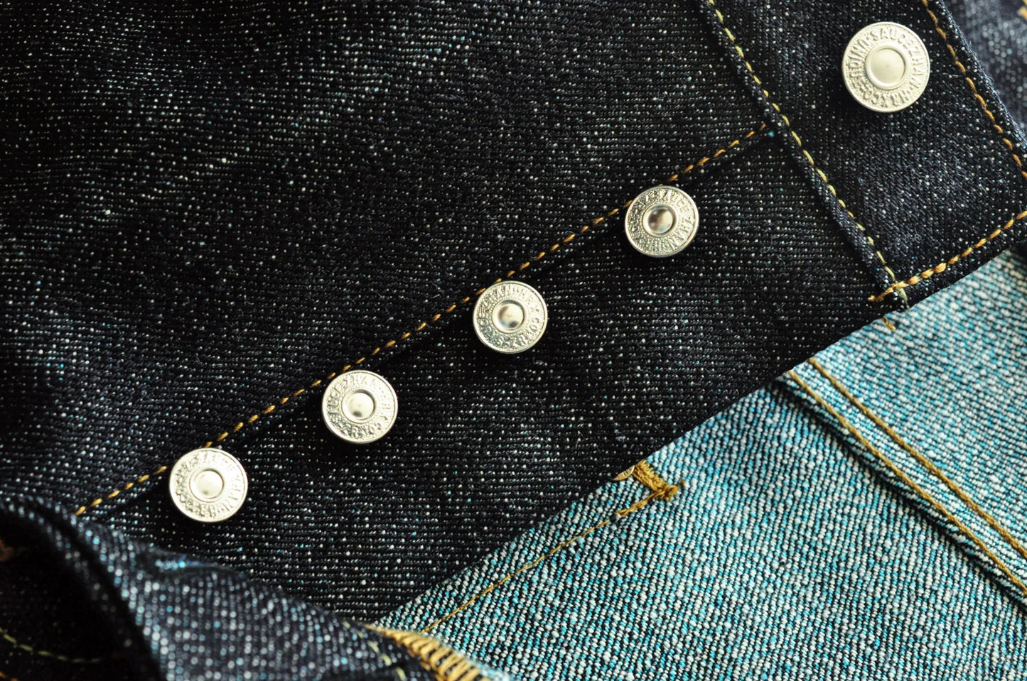 SauceZhan 308XX-BO Wind | Furinkazan Selvedge Denim Jeans