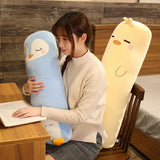 Cartoon Animal Dinosaur Pig Rabbit Bear Husky Duck Plush Toys Stuffed Soft Long Sleep Pillow Doll Cushion Kids Girls Gift