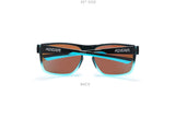 KDEAM New Polarized Men's Sunglasses Square Outdoor Photochromic Sun Glasses Women Non-Slip Nose Pad Full Accessories Included