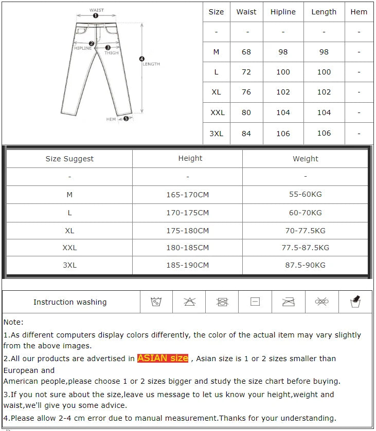 Men's Cotton Blend Elastic Waist Sweatpants