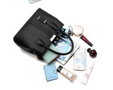 Luxury Women’s PU Leather Designer Tote – Versatile Fashion Shoulder Bag