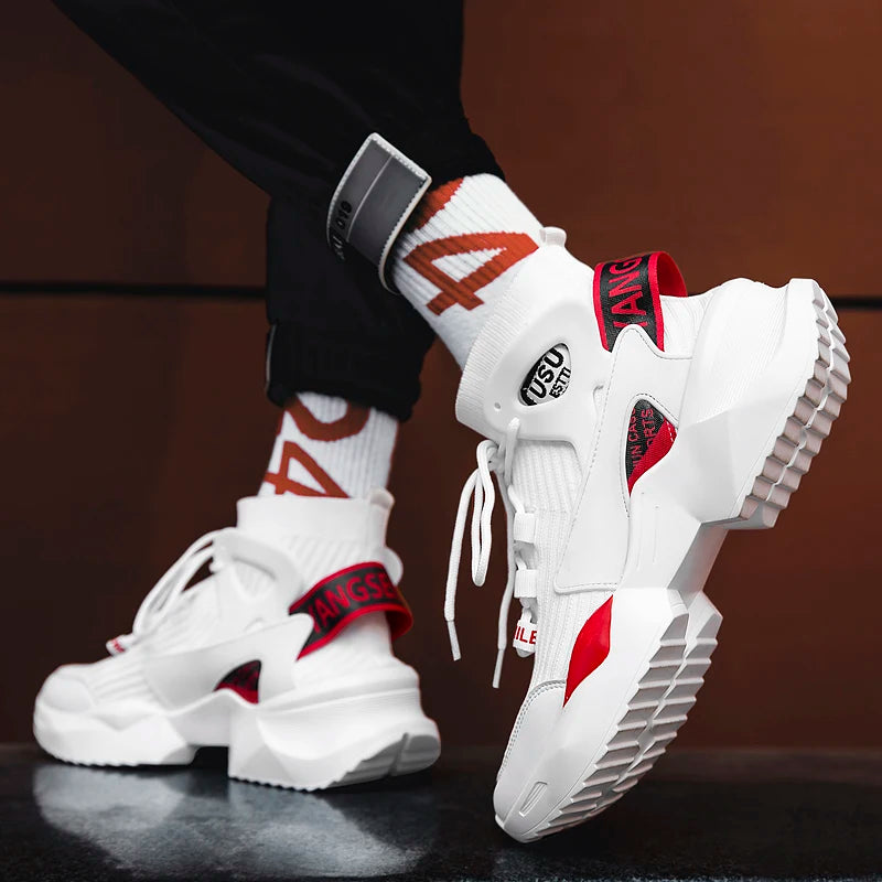High-Top Breathable Sport Sneakers