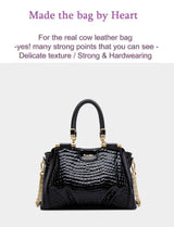 Hot Cow Skin Bag！ZOOLER Handmade Full Real Cow Leather Handbags Soft Skin Genuine Leather Bag Costly Women Fashion Bags #QS220