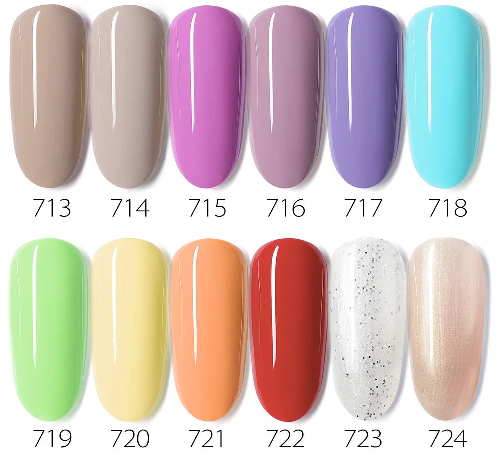 VENALISA VIP4 Kit Nail Gel Polish TPO FREE Full Coverage 36/60 Color Gel Pigment Professional Nail Art Long-lasting Gel Varnish