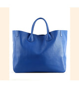 Roomy Women Bag Genuine Leather Handbag Luxury Cowhide Casual Tote Thick Real Natural Leather Bucket Shopper Daily Bag Big Purse