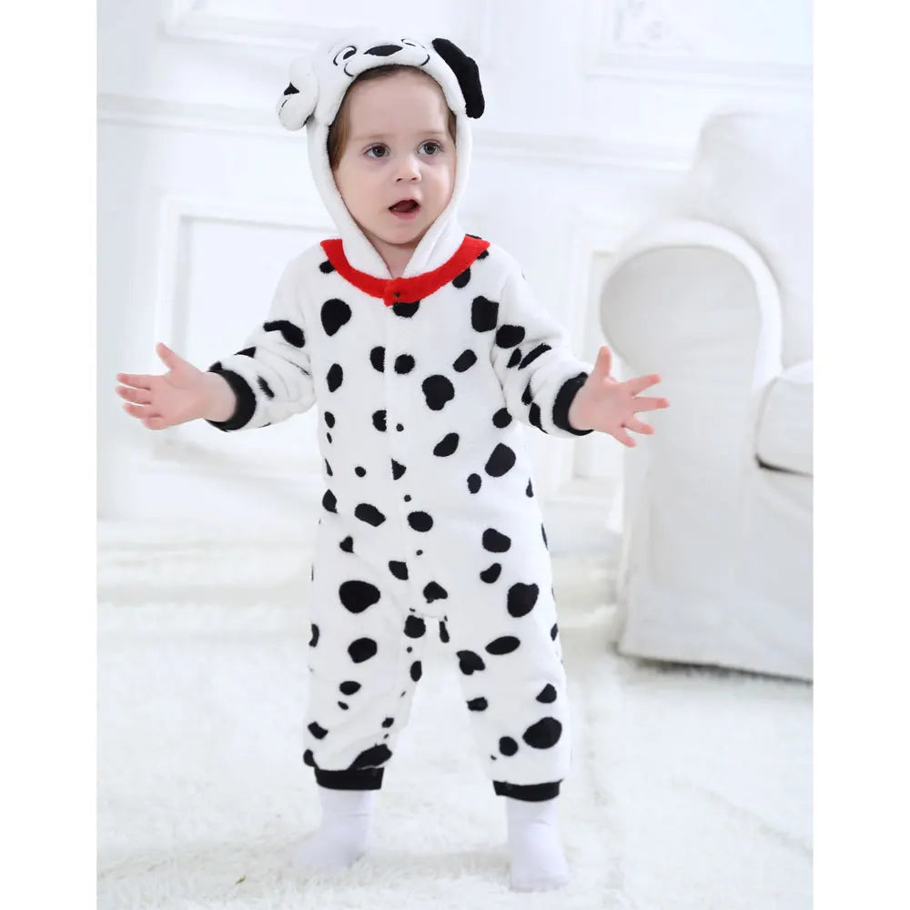 Baby Dalmatian Animal Romper