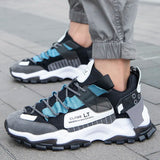 Men's Breathable Mesh Lace-Up Sneakers