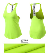 Open-Back Activewear Workout Tank
