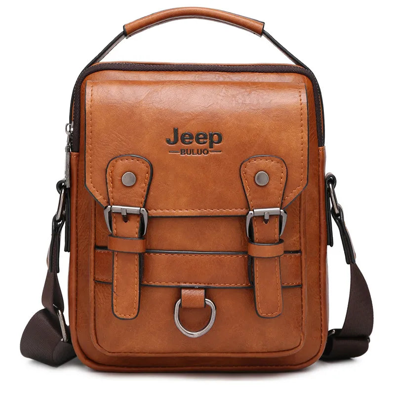 Professional Leather Business Messenger Bag