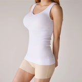 Women’s 2-in-1 Tummy Control Shapewear Tank Top with Padded Bra