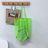 Women's Mesh Tote Bag for Beach & Shopping