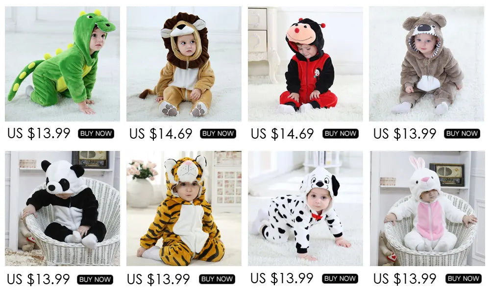 Baby Dalmatian Animal Romper