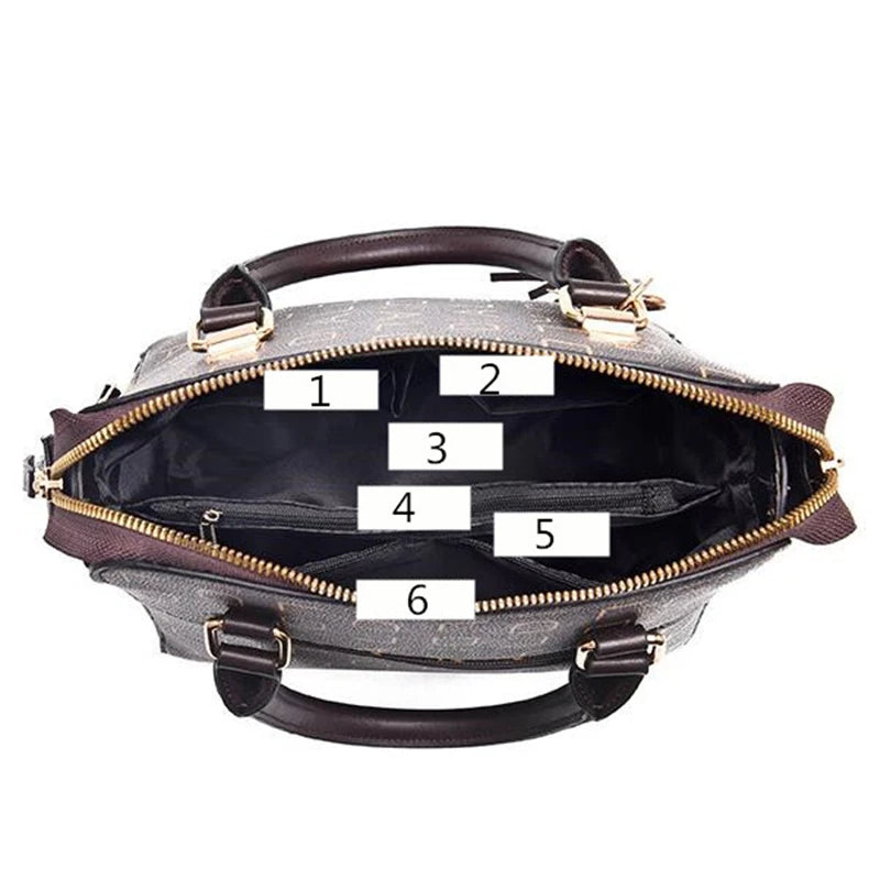 Elegant Tassel PU Leather Tote