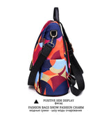 Women's Oxford Backpack with Organizer Pockets