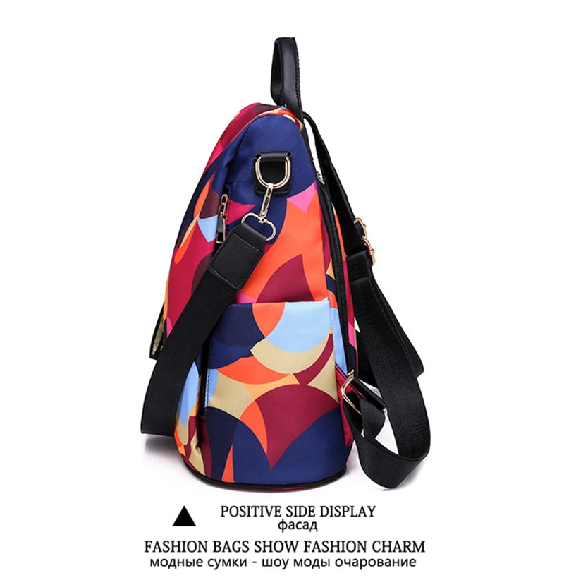 Women's Oxford Backpack with Organizer Pockets
