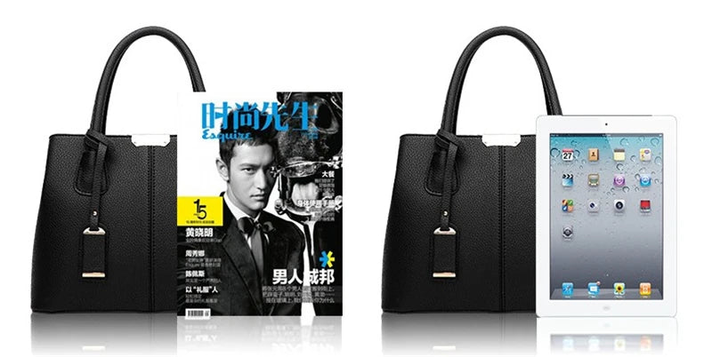 Luxury Women’s PU Leather Designer Tote – Versatile Fashion Shoulder Bag