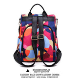 Women's Oxford Backpack with Organizer Pockets