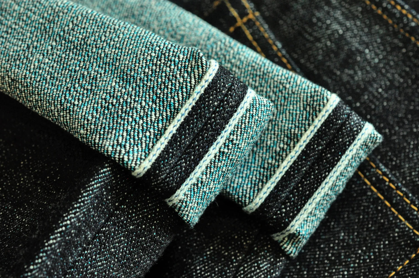 SauceZhan 308XX-BO Wind | Furinkazan Selvedge Denim Jeans