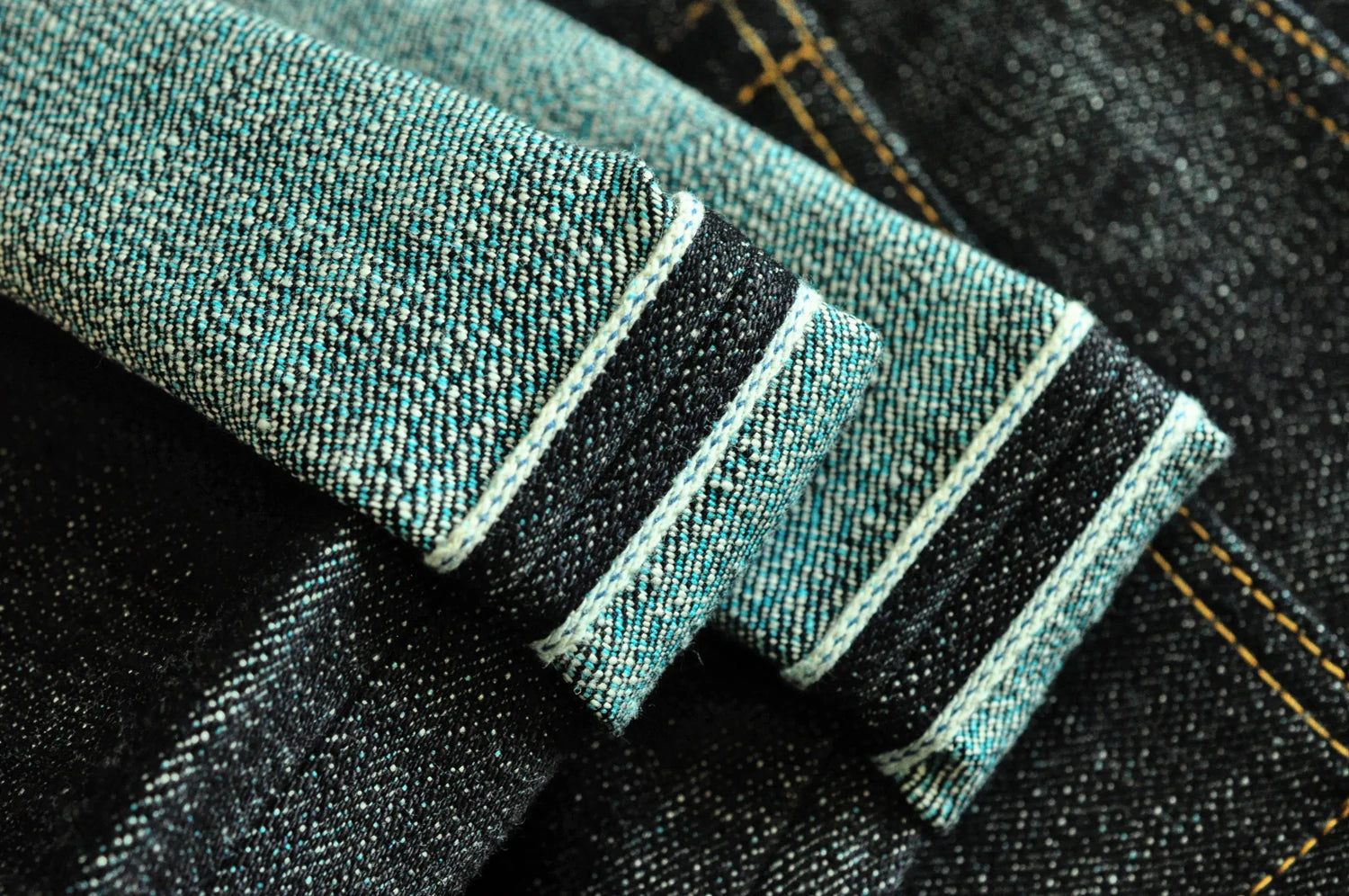 SauceZhan 308XX-BO Wind | Furinkazan Selvedge Denim Jeans