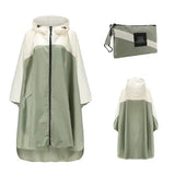 Women's Oversized Waterproof Rain Poncho – Windproof