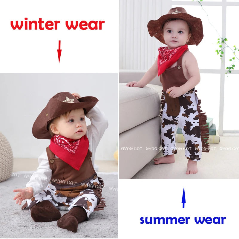 Baby Cowboy Adventure Romper