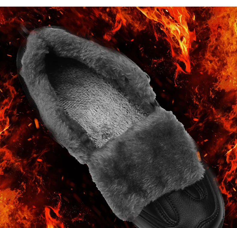 All-Terrain Waterproof Leather Winter Boots