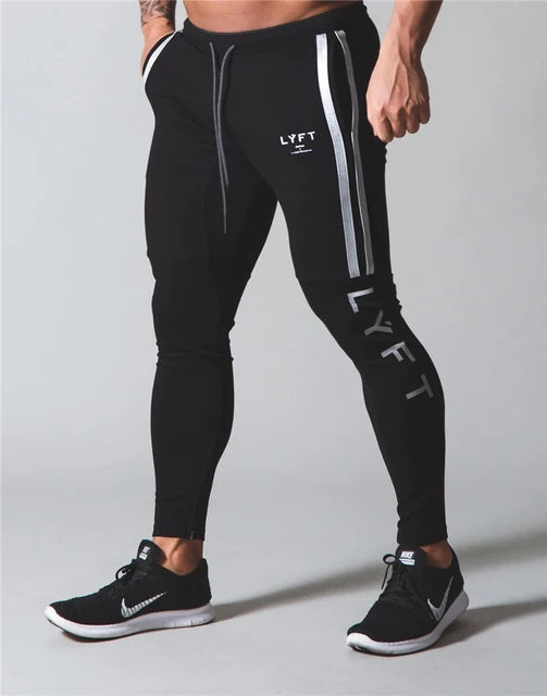 Men's Cotton Blend Elastic Waist Sweatpants