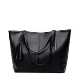 Women's Retro Tassel Tote Shoulder Bag