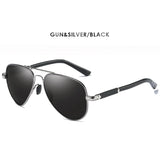 LIOUMO Top Quality Aviation Photochromic Sunglasses Polarized Men Chameleon Sun Glasses Women Anti-glare Driving Oculos De Sol