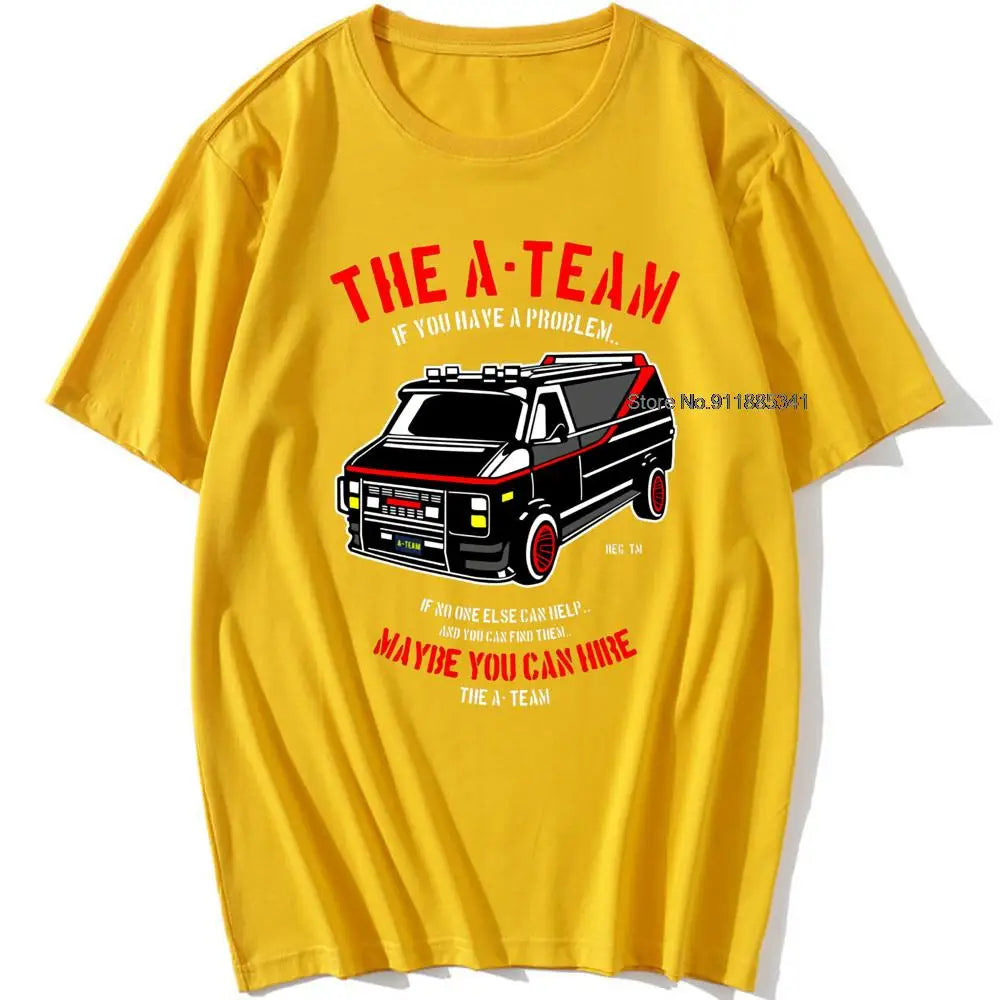 The A-Team Van Graphic Cotton T-Shirt