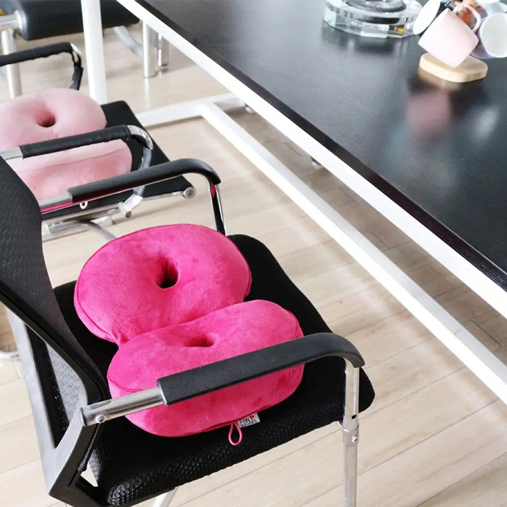 Multifunction Dual Comfort Orthopedic Cushion Pelvis Pillow Memory Foam Hip Lift Hips Up Seat Cushion for Pressure Relief