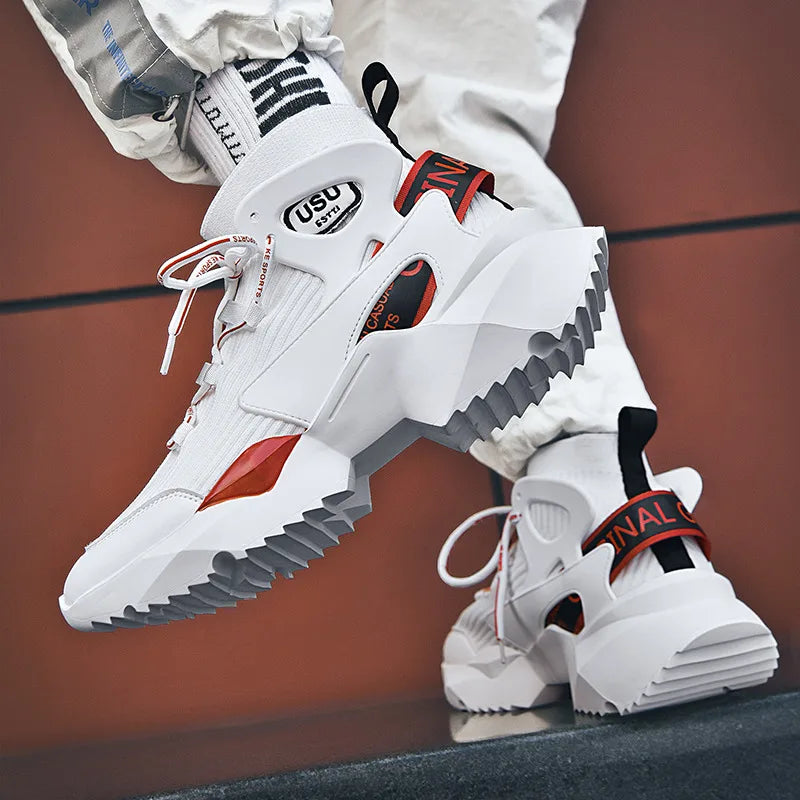 High-Top Breathable Sport Sneakers
