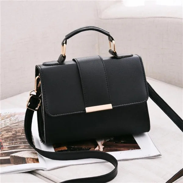 Retro Women Handbag Ladies Crossbody Messenger Bags High Quality PU Leather Female Flap Shoulder Bag New Arrival