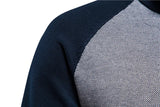 Spliced Streetwear Cardigan – High-Quality USA-Made Cotton Zip Sweater