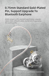 KZ EDX Pro Wired In-Ear Monitor Earphones | HiFi