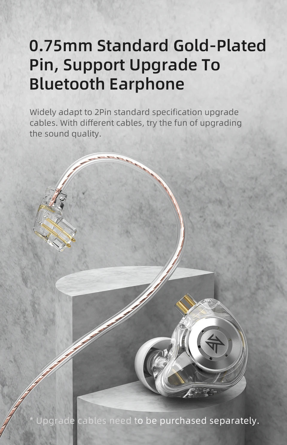 KZ EDX Pro Wired In-Ear Monitor Earphones | HiFi